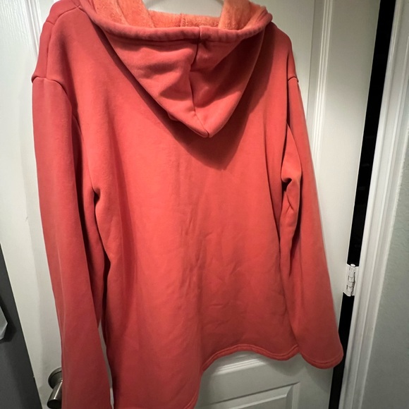Rusty red nursing sweatshirt by Bearsland Maternity. Size  XL - Picture 3 of 8